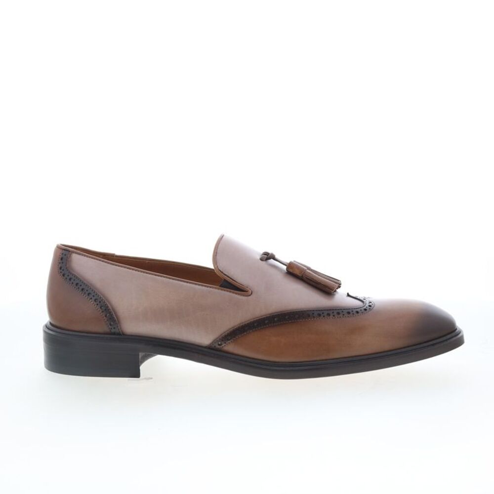 Mezlan Mens Tassel Loafer Brown Shoes (NWT)